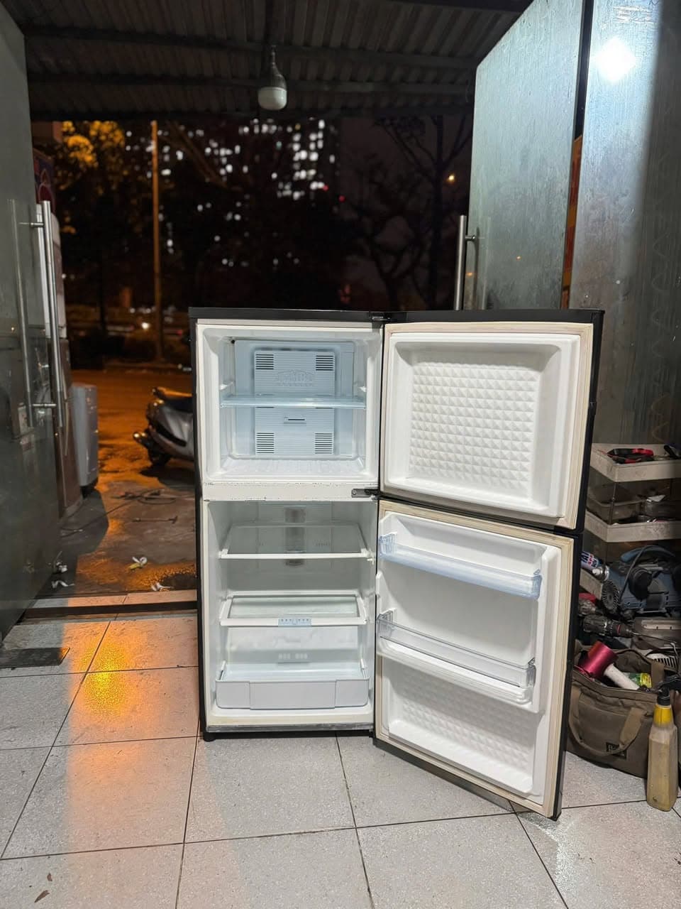 Thanh lý máy giặt 7kg và tủ lạnh Panasonic 152L, giá tốt, bao ship lắp đặt và bảo hành 3 tháng. Liên hệ 0355405478. - 3/3