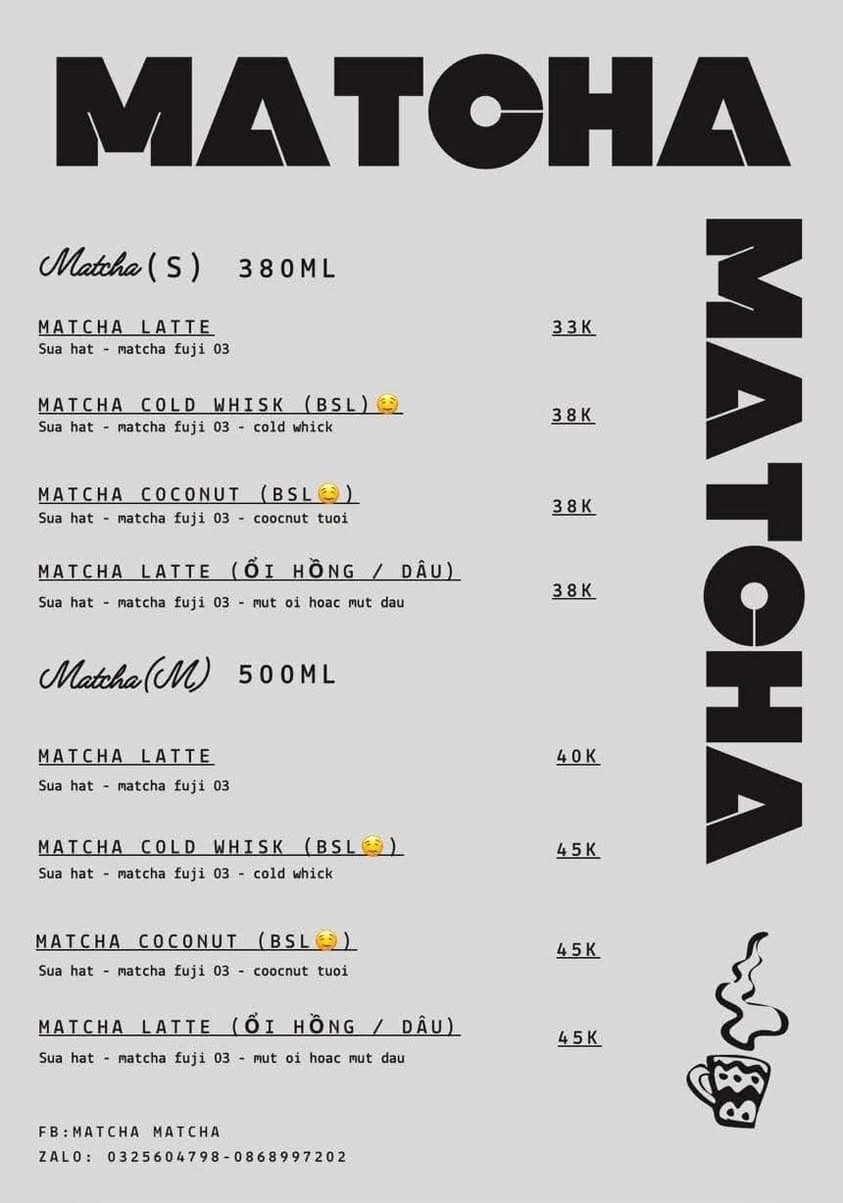 Bán combo khúc bạch mát lạnh và matcha thơm béo, chất lượng, giá hợp lý. Freeship cho mỗi ly/hộp. Liên hệ tại Toà S501 Vinhomes Grand Park. - 4/5