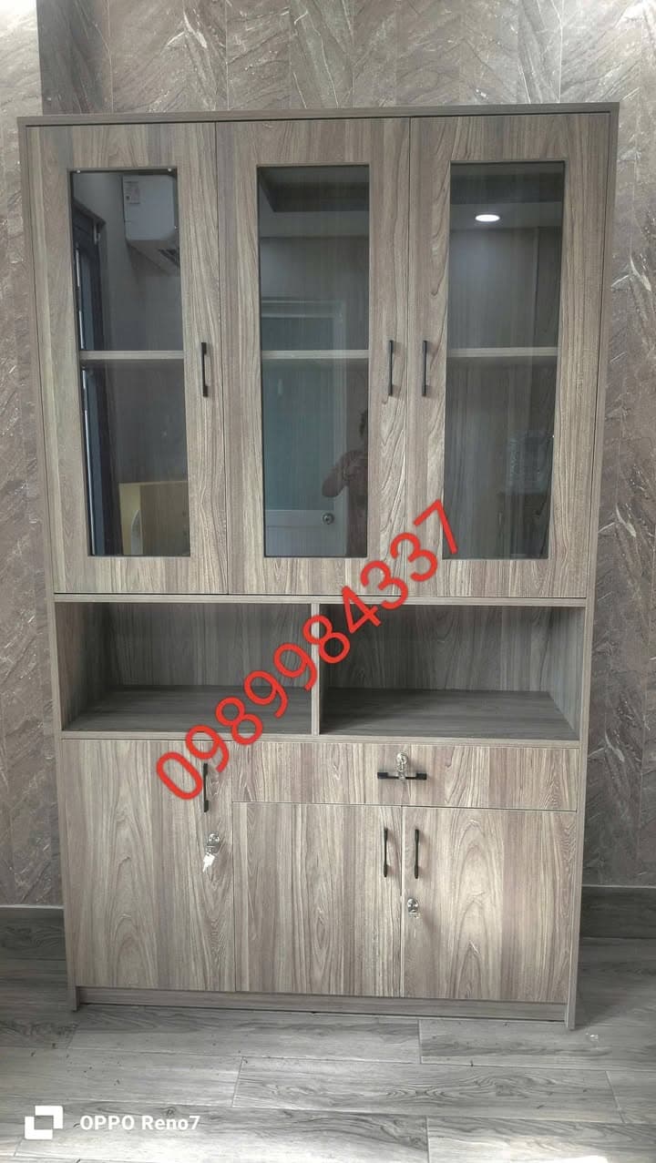 Chuyên cung cấp bàn ghế văn phòng, tủ hồ sơ, kệ trưng bày, quầy lễ tân, setup văn phòng theo yêu cầu, giao hàng lắp ráp tận nơi khu vực Sài Gòn, Bình Dương. - 4/5
