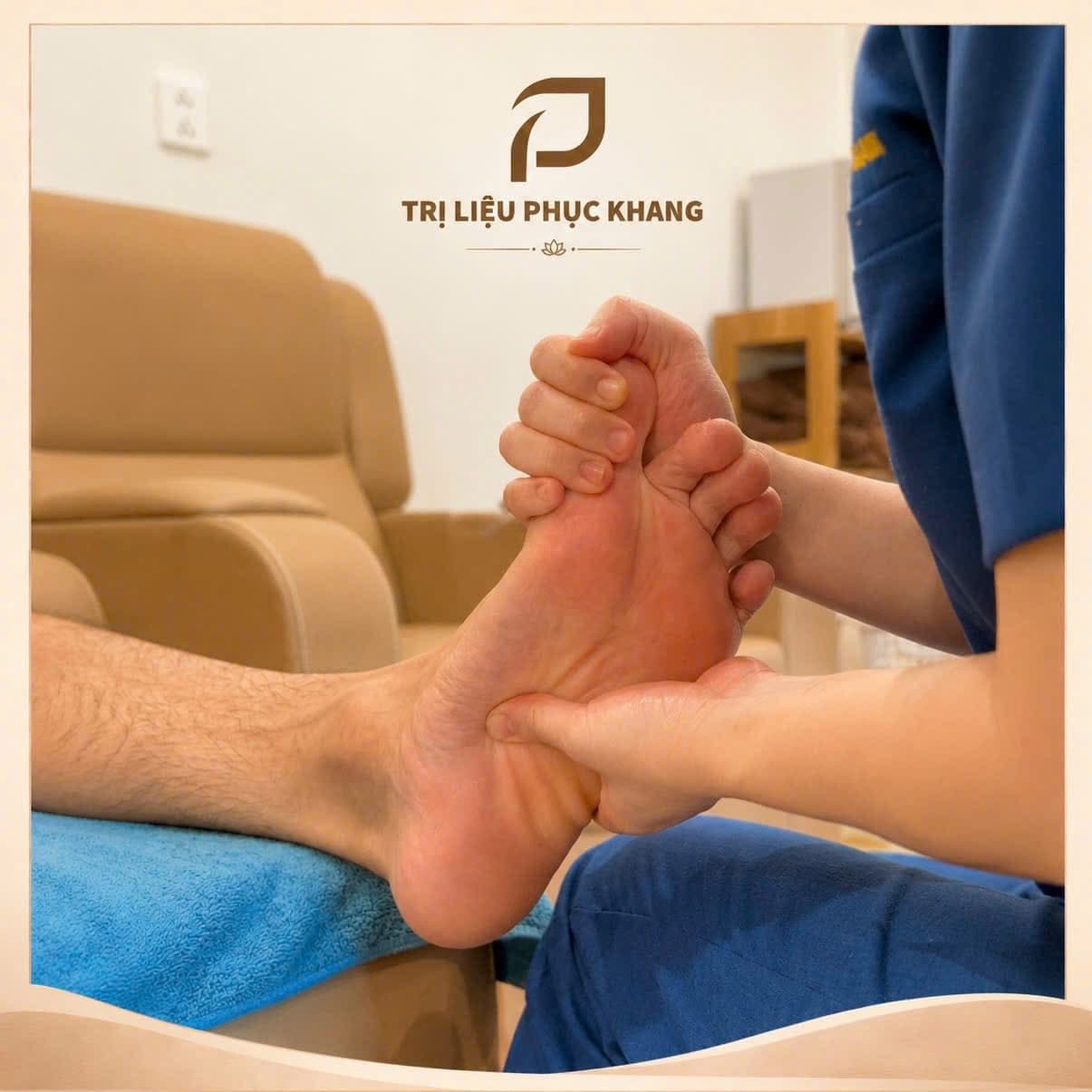 Massage trị liệu Phục Khang hỗ trợ giảm đau lưng, tê chân, thần kinh tọa và cơ hình lê. Đặt lịch tư vấn và trải nghiệm ưu đãi lần đầu. - 1/5