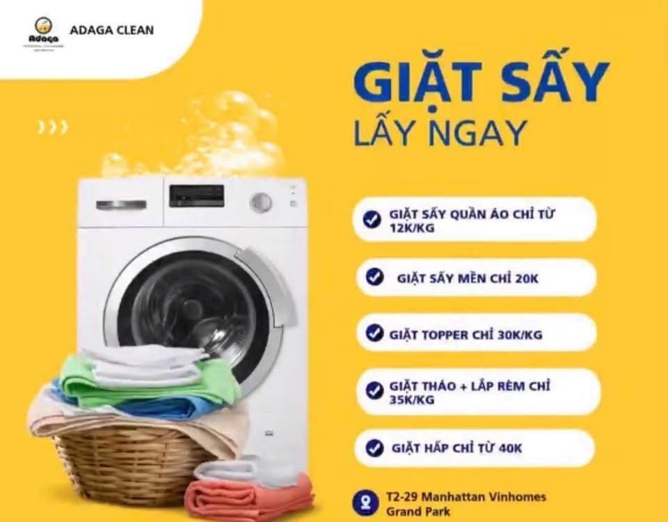 Dịch vụ giặt sấy, giặt ủi, vệ sinh gấu bông, rèm, topper, chăn mền, giao nhận tận sảnh miễn phí, giá từ 12k/kg. Liên hệ: 0938374600. - 1/1