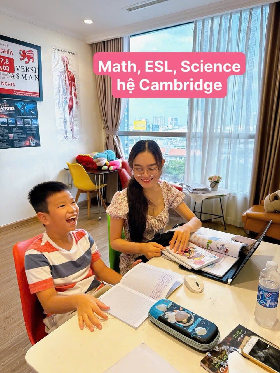 Nhận dạy tiếng Anh, Toán, Khoa học cho học sinh Vinschool và các trường, luyện thi Cambridge, lớp cá nhân hóa 1:1 hoặc nhóm nhỏ, có lớp online, tặng buổi học thử. - 2/5