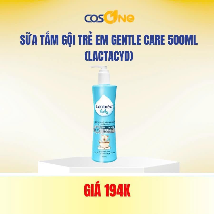 Bộ sữa tắm gội Lactacyd 500ml cho bé, dịu nhẹ và an toàn, giá 194,000đ/chai. Freeship cho Vinhomes Grandpark, Khang Điền và đơn trên 500,000đ tại Quận 2, Quận 9. - 2/4