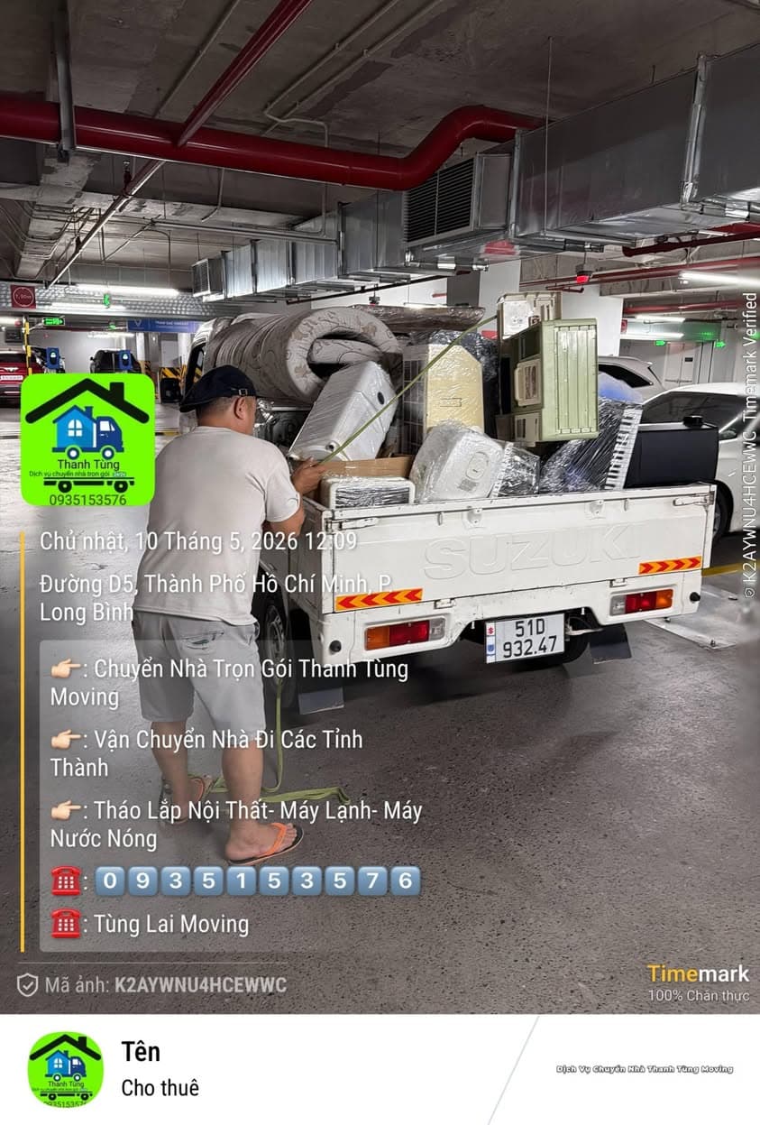 Dịch vụ chuyển nhà, chuyển văn phòng trọn gói, hỗ trợ đóng gói, tháo dỡ, cho thuê xe tải đa dạng tải trọng. Hotline: 0935153576. - 4/5