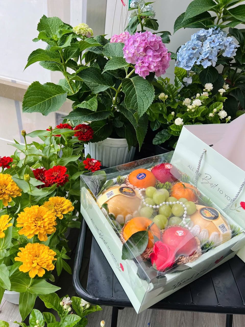 Bán box trái cây biếu, trái cây tươi, trái cây cắt sẵn, gạo, muối Tây Ninh. Giao nhanh, miễn ship toàn khu Vin. Nhận hàng tại Masteri Tháp A. - 2/5