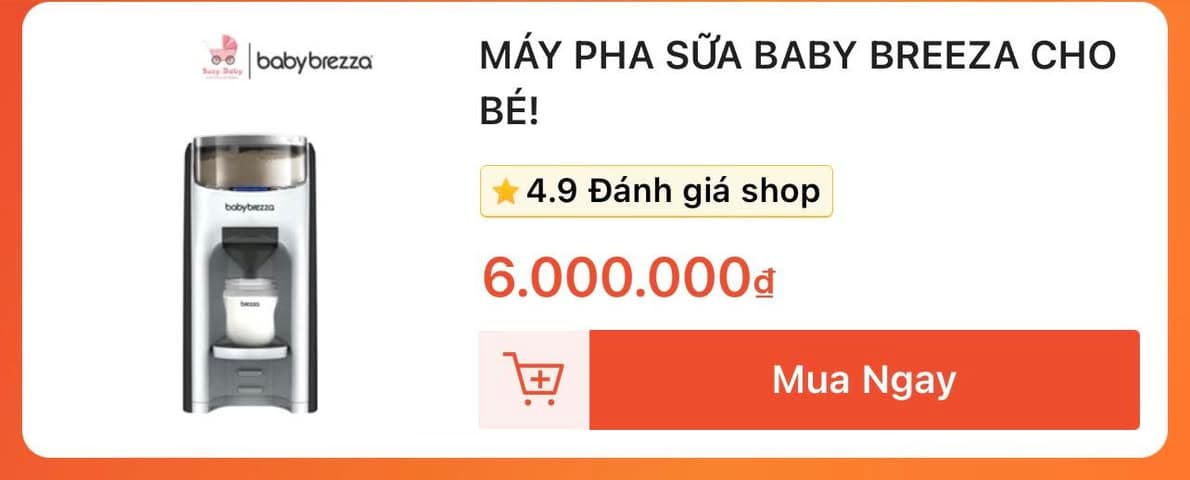 Pass lại máy pha sữa cho bé, giúp mẹ tiết kiệm thời gian pha sữa, sử dụng tiện lợi. Giá rẻ, phù hợp cho mẹ bỉm. - 2/2