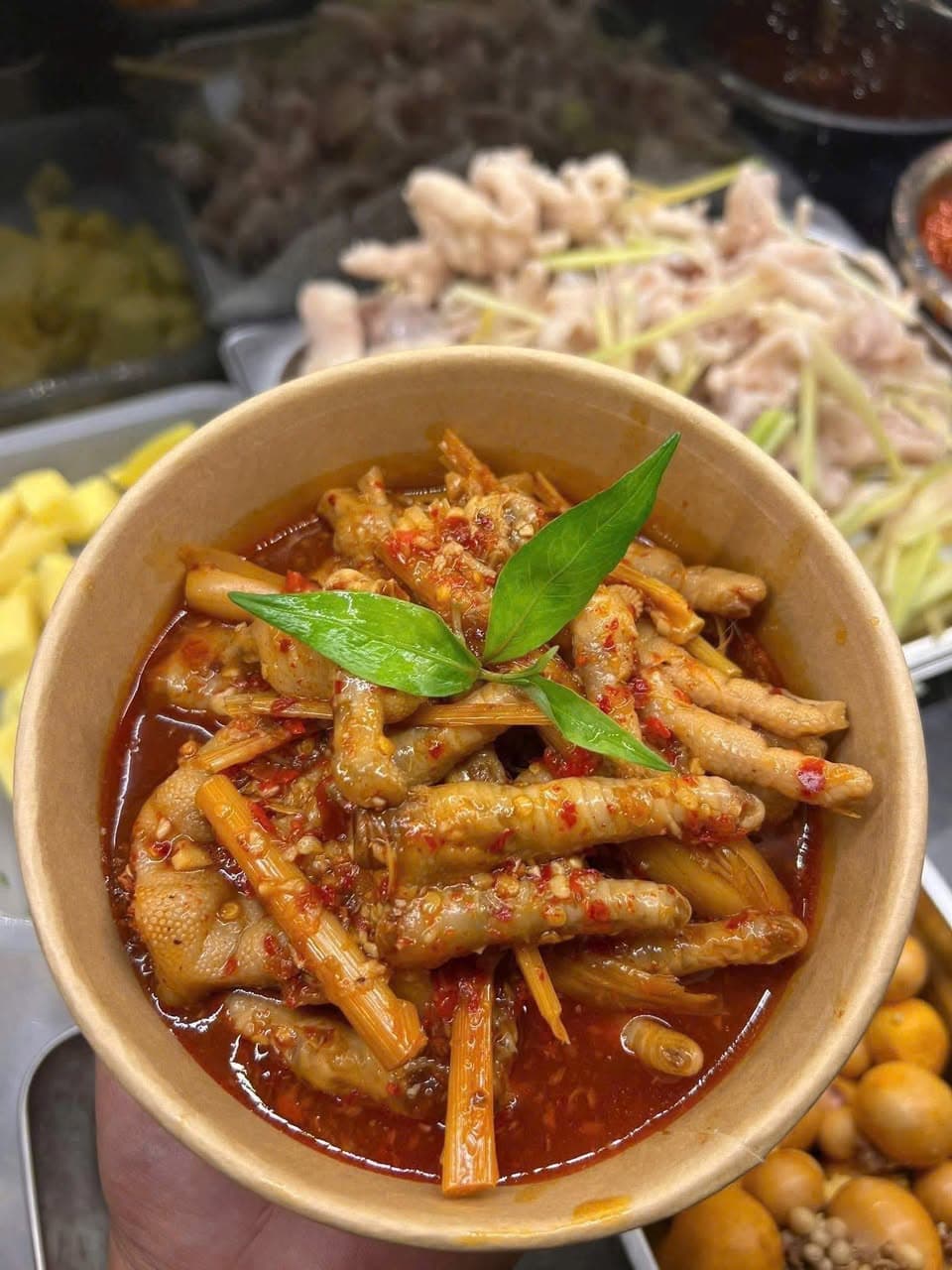 Chân gà cay Hội An, mực rim cay, cá bò sợi rim, khô mực, các loại mắm, đồ ăn vặt nhà làm chuẩn vị, ship liền tại Sài Gòn. Liên hệ Zalo 0359605338. - 5/5