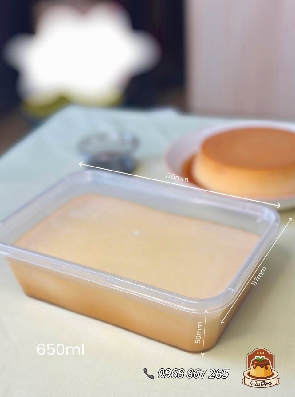 Flan nhà làm siêu to, mềm mịn béo thơm, caramel hấp dẫn. Menu: flan tròn 350ml, flan khổng lồ 650ml, combo, tặng cà phê cho mỗi đơn. Làm mới mỗi ngày. - 5/5