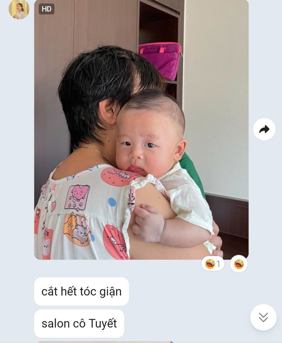 Dịch vụ cắt tóc sơ sinh, massage bầu, bấm lỗ tai, chăm sóc sau sinh và tắm bé chuẩn y khoa tại nhà. Liên hệ Zalo 0975609384. - 1/2