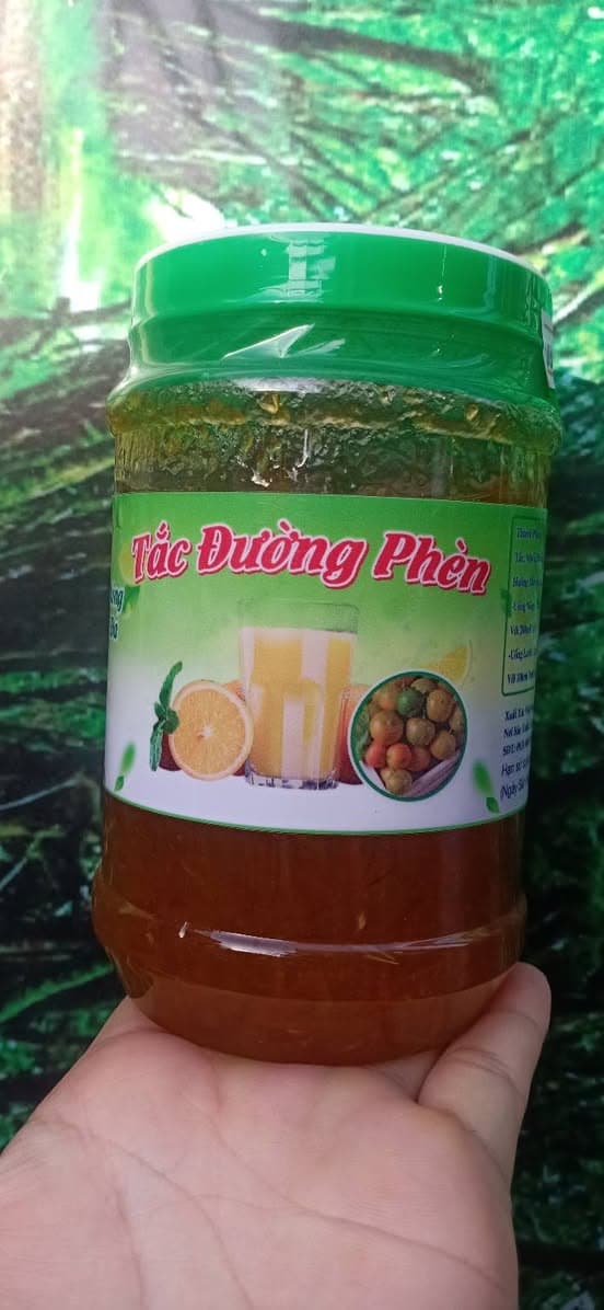 Tắc đường phèn nhà làm, nguyên liệu sạch, vị chua ngọt thanh, phù hợp cho mọi lứa tuổi. Giá 75k/hũ 1.1kg, 50k/hũ 600g. Đặt hàng: 0974305351. - 2/5