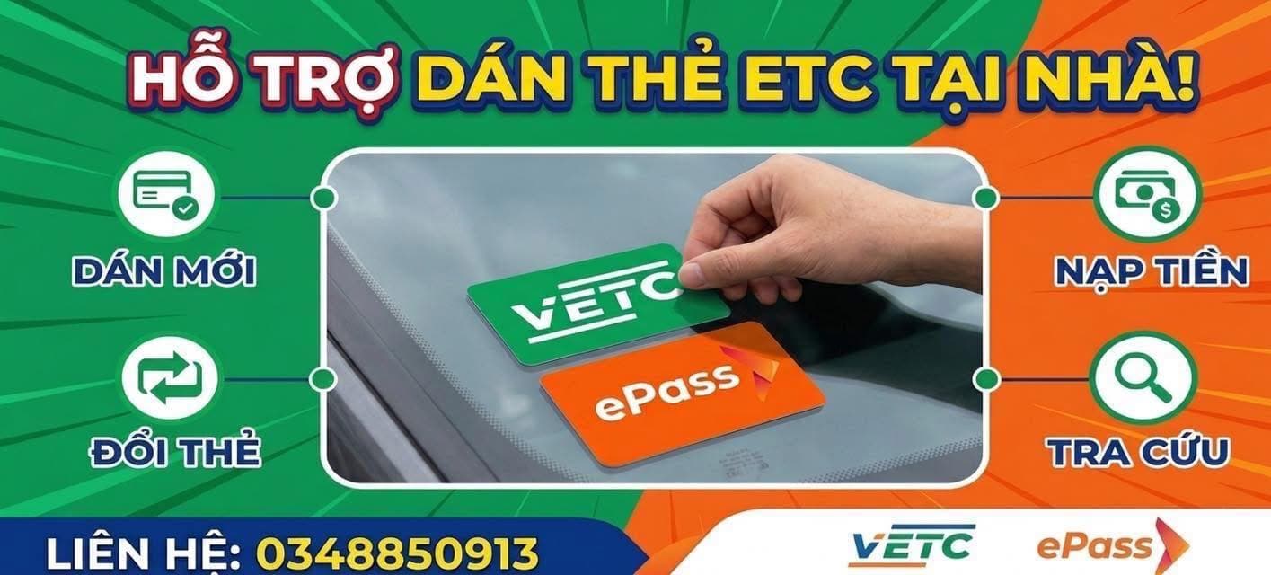 Nhận hỗ trợ VETC cho xe ô tô tại khu vực miền Nam, dịch vụ nhanh gọn và hỗ trợ tận nơi. - 1/1