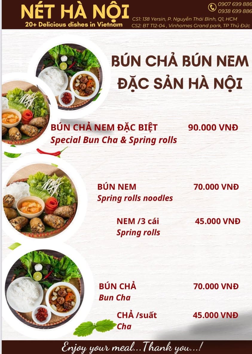 Phở Thìn - Nét Hà Nội phục vụ phở, bún chả Hà Nội, giao hàng nhanh, địa chỉ T12-04 Manhattan, Vinhomes Grand Park, Quận 9. - 3/5