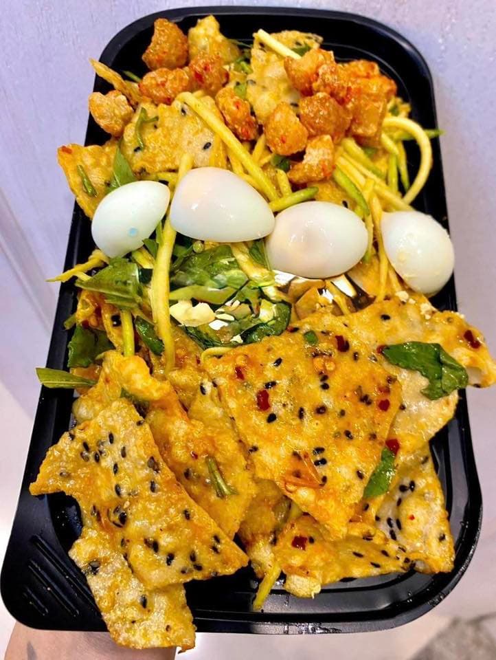 Bán bánh tráng phơi sương, bánh tráng cuốn, bánh đa trộn, bánh mì sốt phô mai/bơ trứng, trà tắc, trà sữa. Ship tận nơi khu Long Bình, giá từ 15k-25k. - 5/5