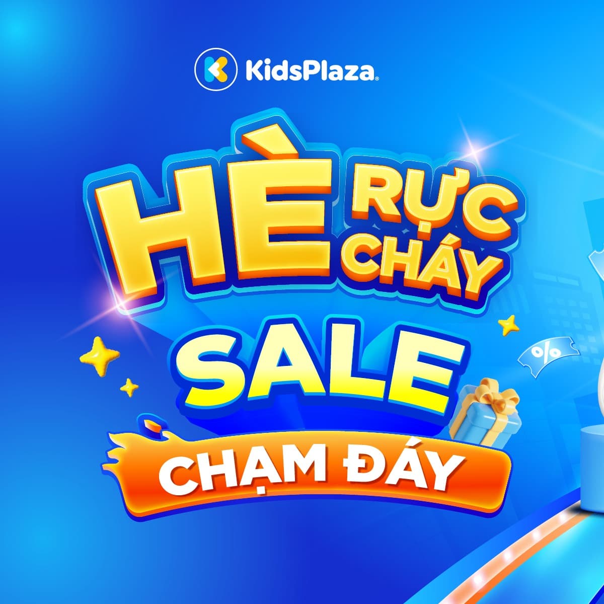 KidsPlaza Hồ Chí Minh khuyến mãi sữa cao cấp cho bé, mua nhiều nhận quà tặng hấp dẫn như vali kéo, khăn ướt, tã bỉm, nước giặt xả. Áp dụng từ 01/05 - 15/06/2026. - 1/5