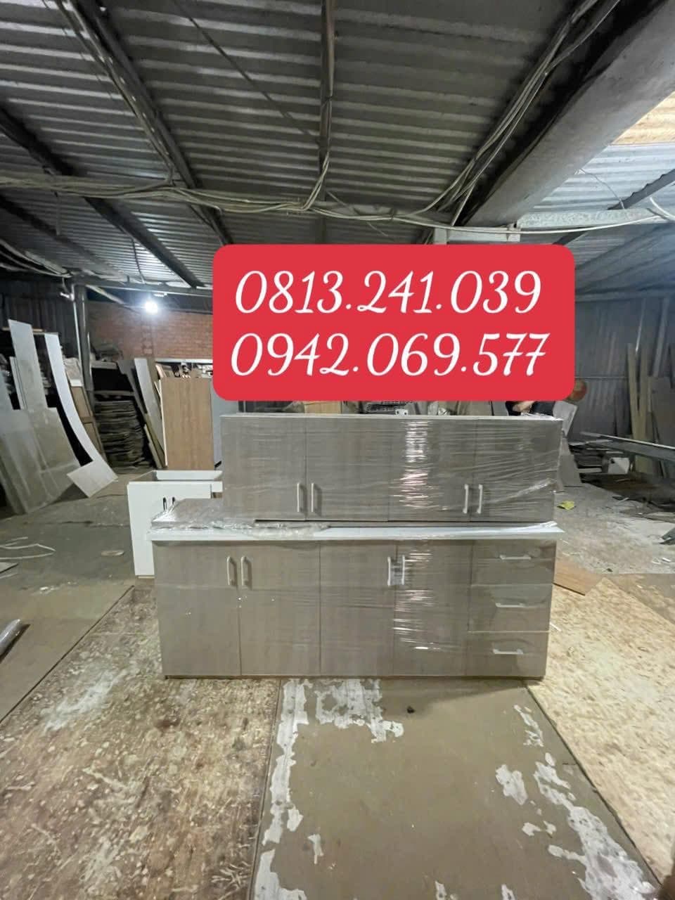 Xưởng Hưng Phát cung cấp tủ bếp nhựa Vincoplast, nhựa Đài Loan, gỗ MDF, lắp ráp, vận chuyển và bảo hành tận nơi. Nhận công trình lớn nhỏ tại TpHCM, Đồng Nai, Tây Ninh. - 5/5