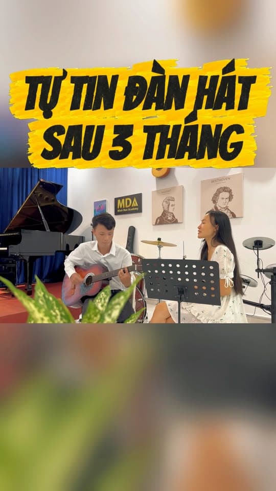 Lớp học guitar cho trẻ em từ 6 tuổi tại Minh Đan Academy, ưu đãi học phí chỉ 650.000 vnđ/tháng đầu, địa chỉ Vinhomes Grand Park, Thủ Đức. - 1/3