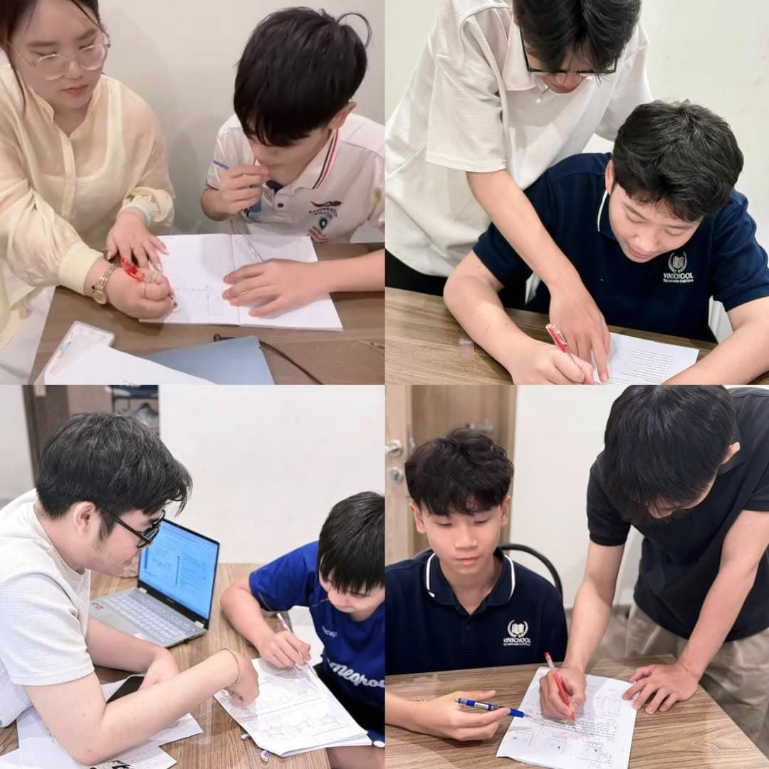 Lớp ôn tập hè cho học sinh Vinschool tại GH2 Glory Heights, Vinhome Grand Park, Q9. Củng cố kiến thức, rèn tư duy, kỹ năng làm bài, giáo viên tận tâm. - 1/1