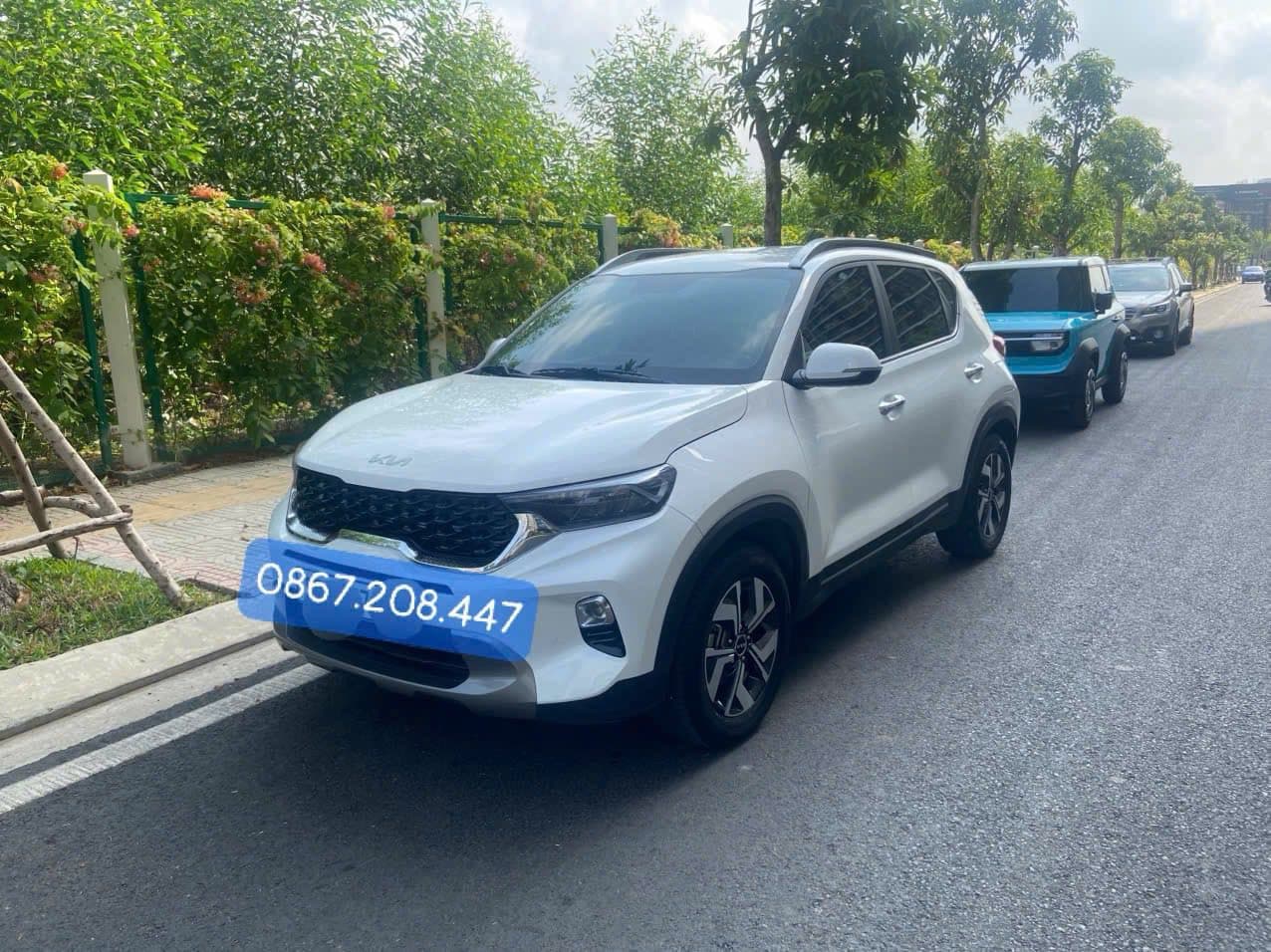 Cho thuê xe tự lái hoặc có tài, Kia Sonet 750k/ngày, Vinfast VF7 1200k/ngày (miễn phí sạc điện), giao xe nhanh tại Vinhomes Grand Park, Q9, Thủ Đức. - 1/2