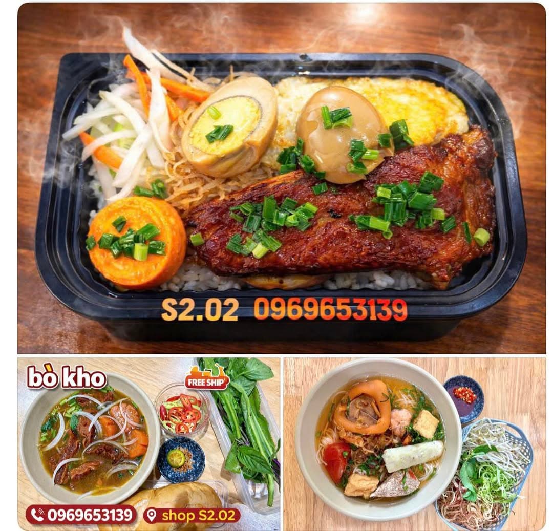 Cơm Tấm Má Hai bán cơm tấm, bún thịt nướng, bún riêu, bò kho, freeship nội khu Vinhomes, menu đa dạng, giá từ 40k-85k, phục vụ từ 6h30-22h. - 1/1