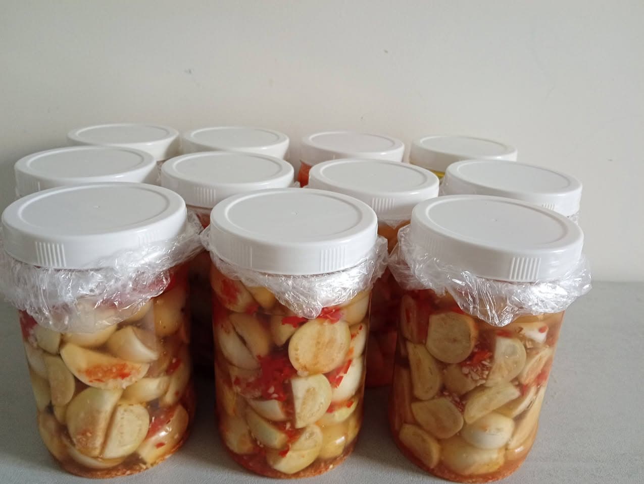 Cà muối xổi nhà làm, món ăn kèm cho bữa cơm, giao tận sảnh Vinhome, freeship từ 17h-21h. Giá 70k/hủ 800gram. Liên hệ 0914003238. - 3/3