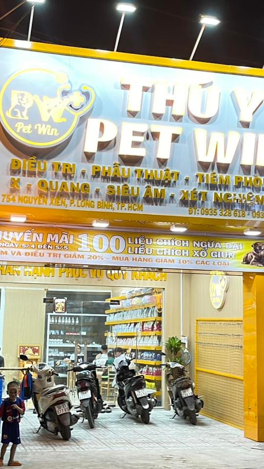 Phòng khám thú y Pet Win mời xổ giun miễn phí cho chó mèo tại 754 Nguyễn Xiển, P. Long Bình, TP HCM. Liên hệ: 0935328618, 0938353227. - 1/1