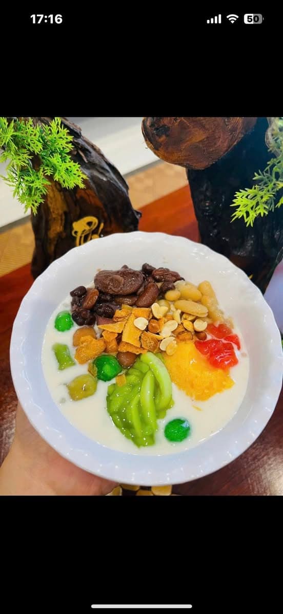 Chè Huyền S1092 bán chè, nhận ship từ 2 ly. Liên hệ Zalo 0917341982 để đặt hàng. Phù hợp cho cư dân muốn thưởng thức chè ngọt. - 3/5