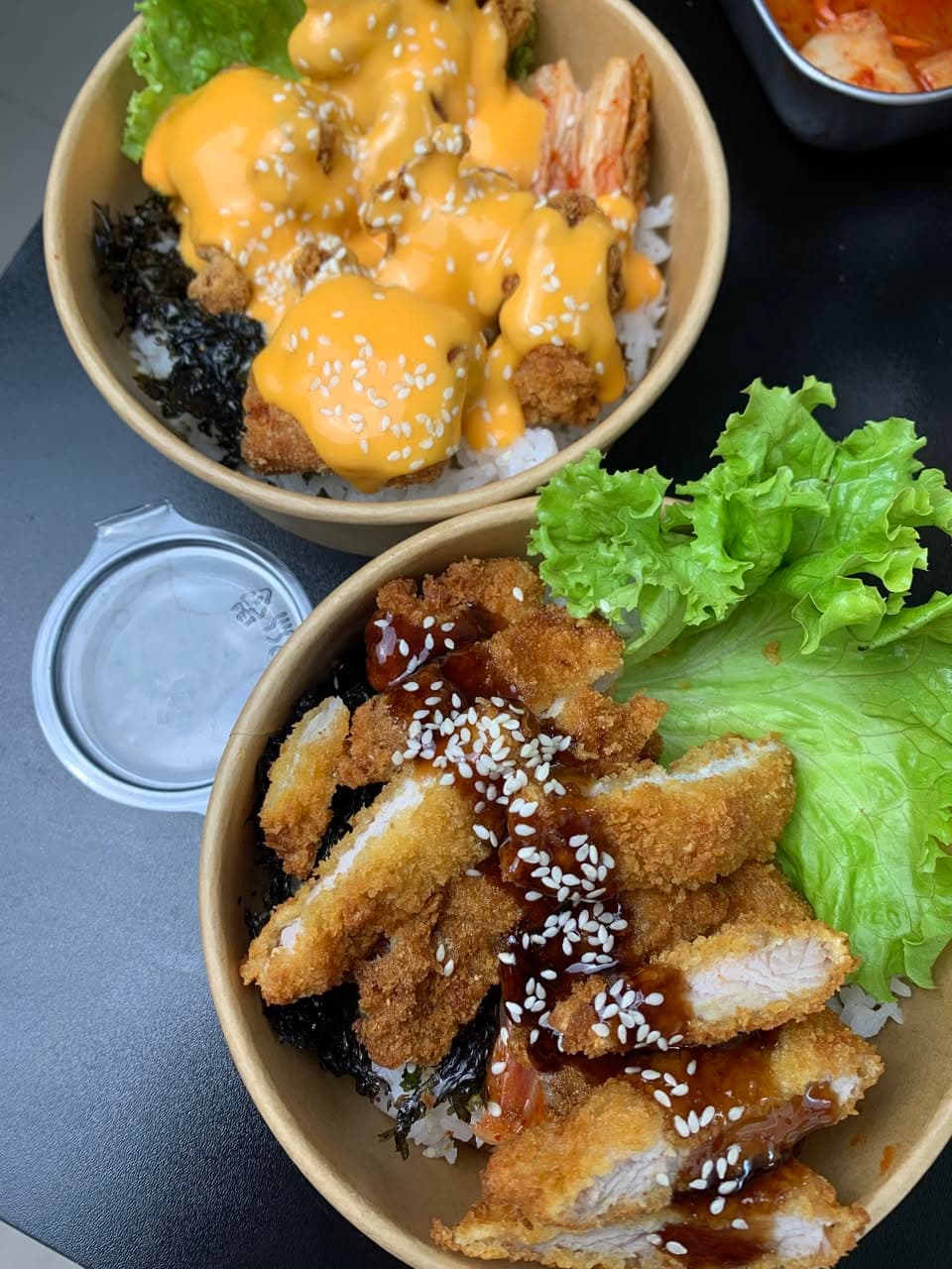 Cơm tối bán từ 18h-2h với các món cơm gà, cơm heo chiên xù, gà đút lò, canh rong biển, mì udon... Giao tại Vinhomes Grand Park. - 4/5