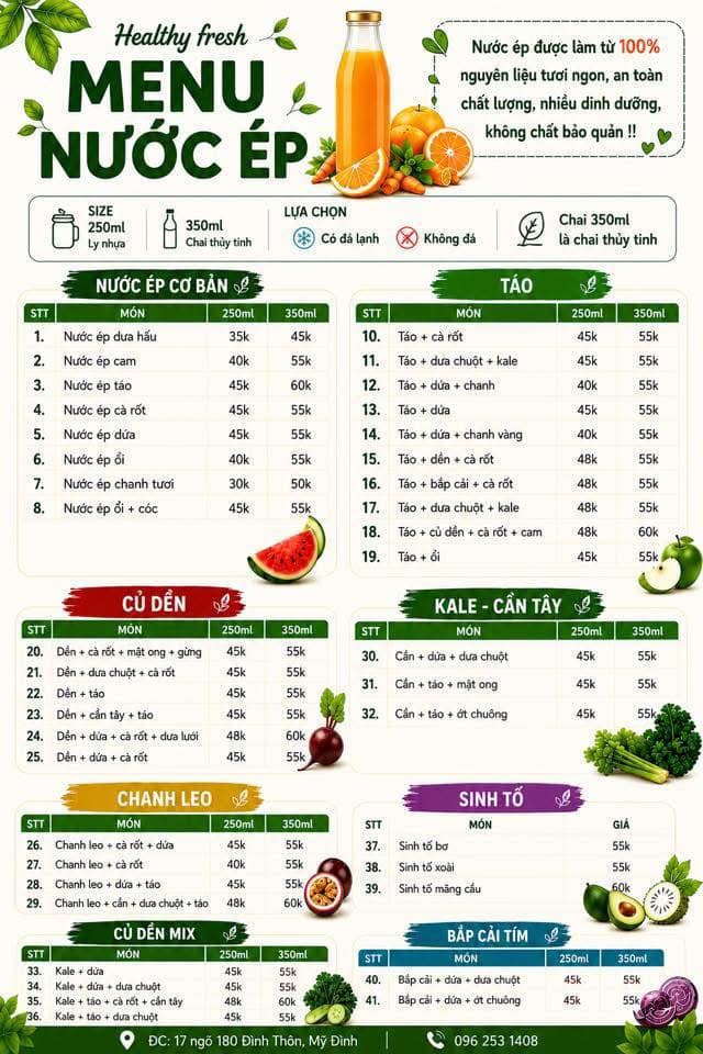 Đồ ăn healthy nhà làm: mỳ Ý, kimbap, cơm gạo lứt, salad, poke, đồ uống. Chế biến trong ngày, giao tận nơi khu vực Mỹ Đình. Giá từ 30k. Liên hệ 0962531408. - 3/5