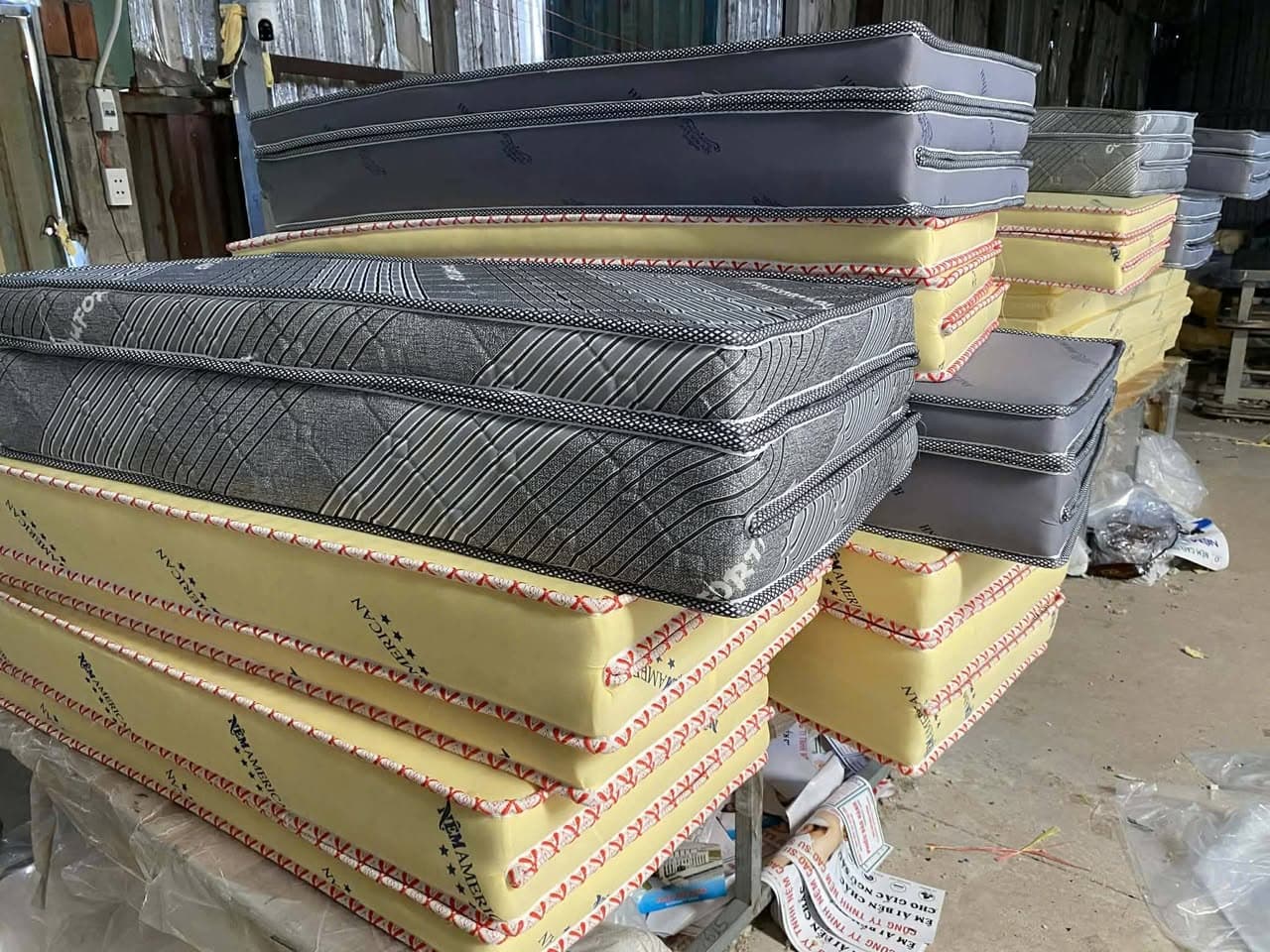 Bán nệm cao su American dày nhiều kích thước, giá từ 600k. Miễn ship khu vực Tp.HCM. Liên hệ Zalo 0366.595.649. - 2/5