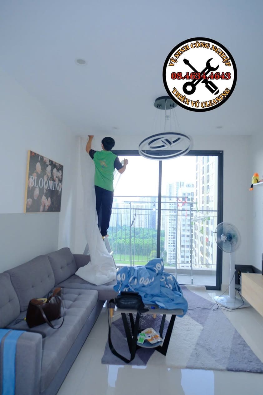 Dịch vụ vệ sinh máy lạnh, máy giặt, sofa, nệm, rèm cửa tại nhà, combo giá từ 350K, freeship tận nơi. - 4/5