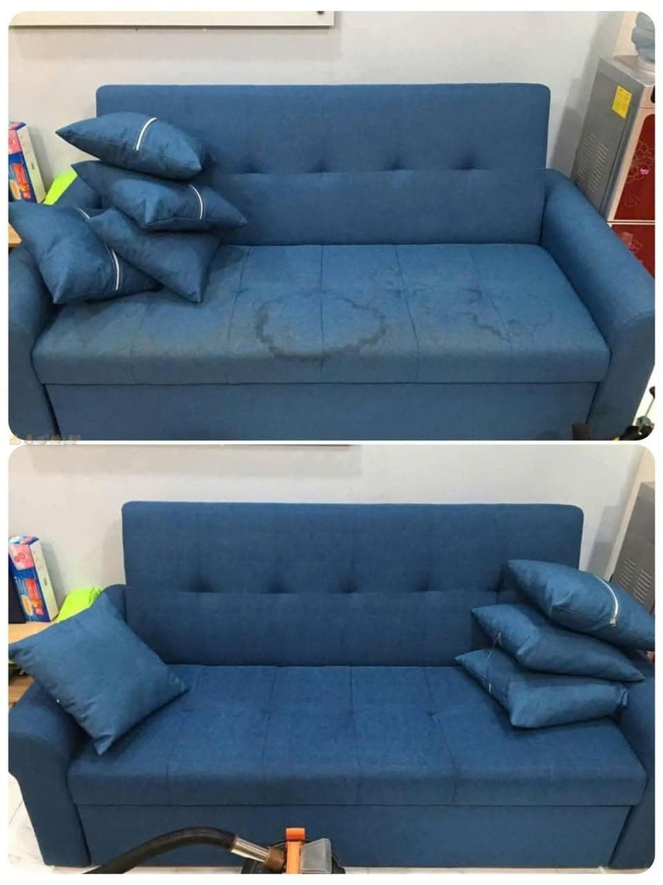 Dịch vụ giặt nệm, sofa, thảm, rèm tại nhà, sạch sâu, khử mùi, combo tiết kiệm, không phí đi lại, phục vụ TPHCM, Bình Dương, Thủ Đức. - 1/5