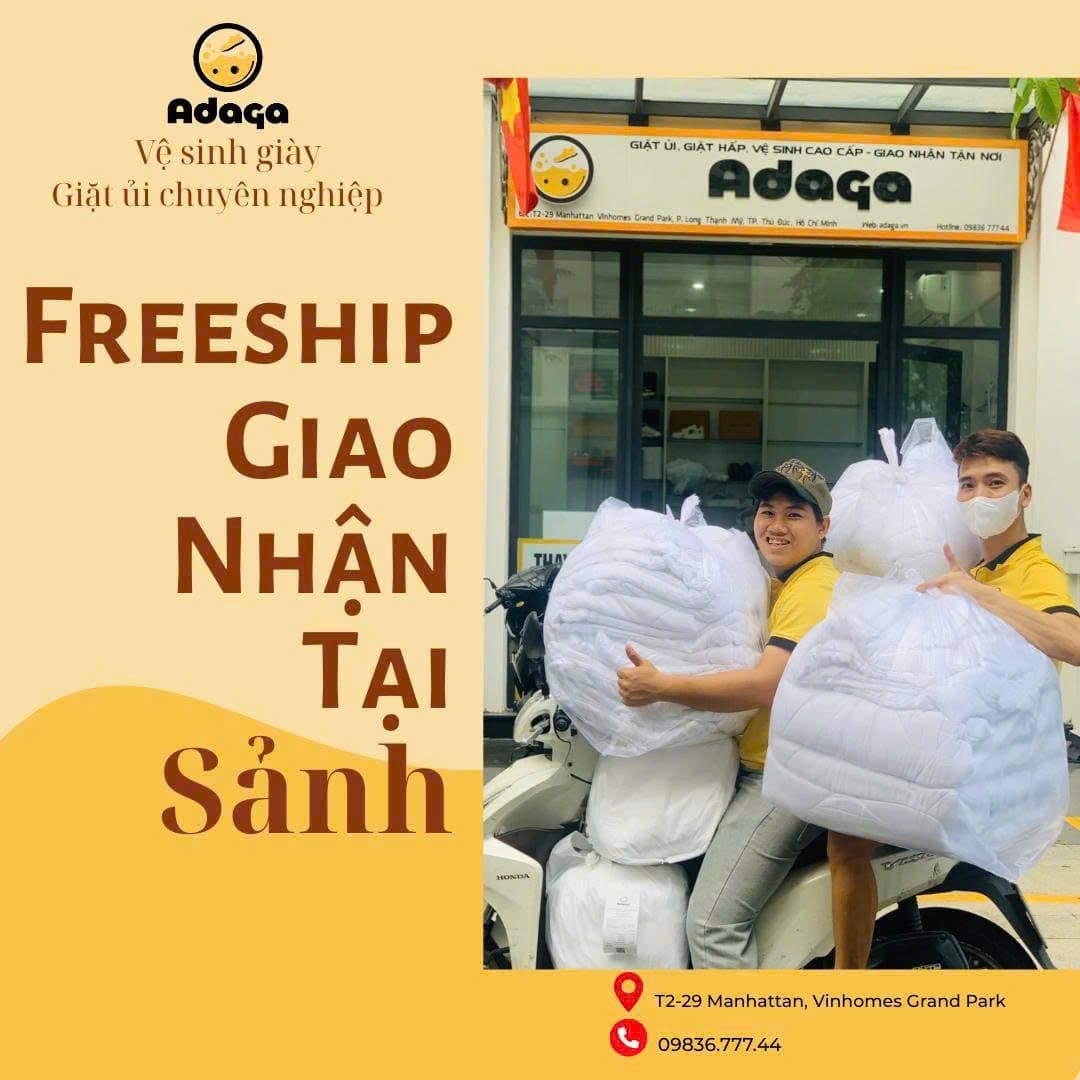 Dịch vụ giặt ủi, vệ sinh giày, làm sạch sofa, rèm, túi xách tại T2-29 Manhattan. Nhận giao nhận miễn phí khu Vinhomes. Liên hệ 0983.6777.44. - 1/4